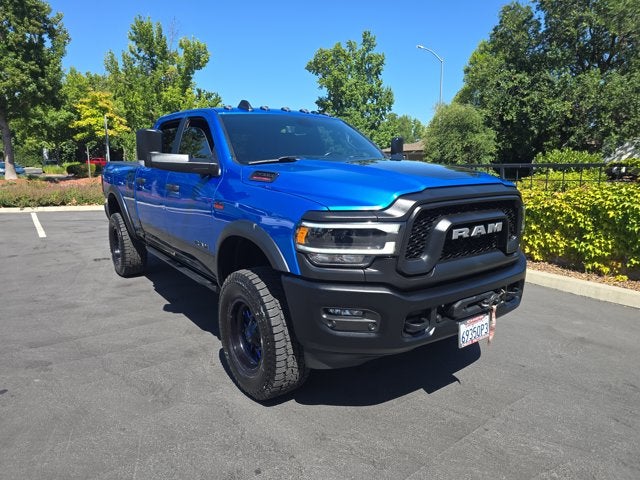 2022 RAM 2500 Power Wagon Crew Cab 4x4 6'4' Box in Hydro Blue Pearlcoat — front three-quarter view