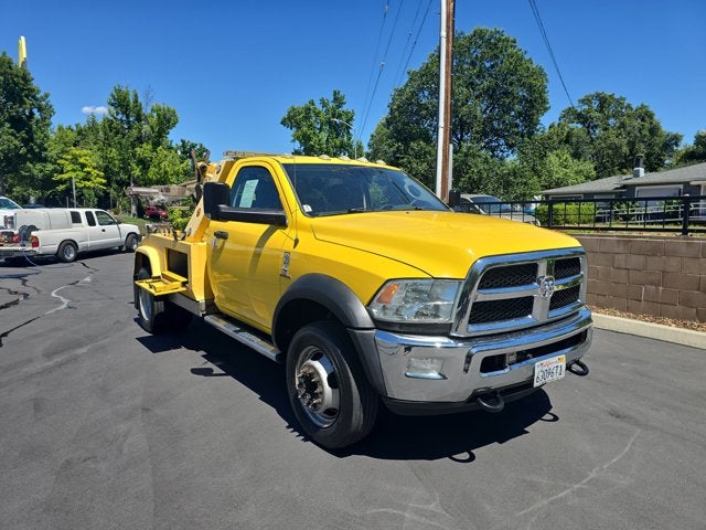2015 RAM 5500 Chassis Tradesman/SLT in Yellow — front three-quarter view