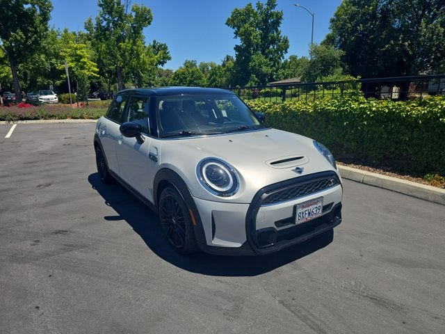 2022 MINI Hardtop Cooper S in Beige — front three-quarter view